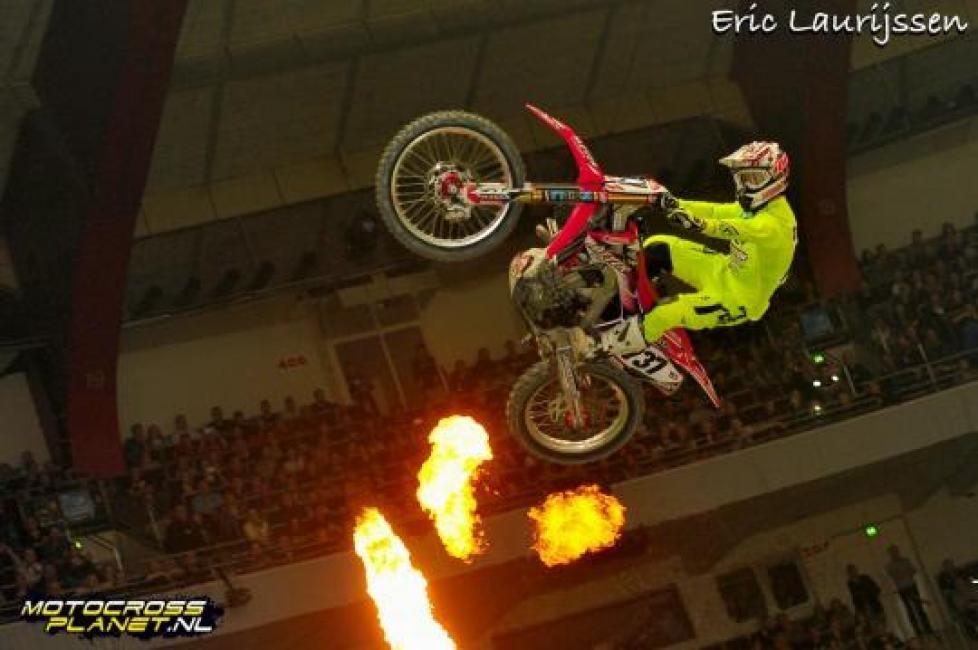 Valentin Teillet won the King of Dortmund crown at the final German SX round.