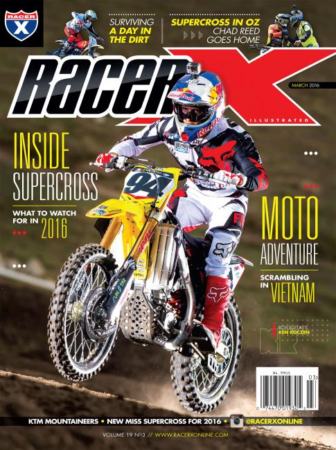 Racerhead #3 - Supercross - Racer X