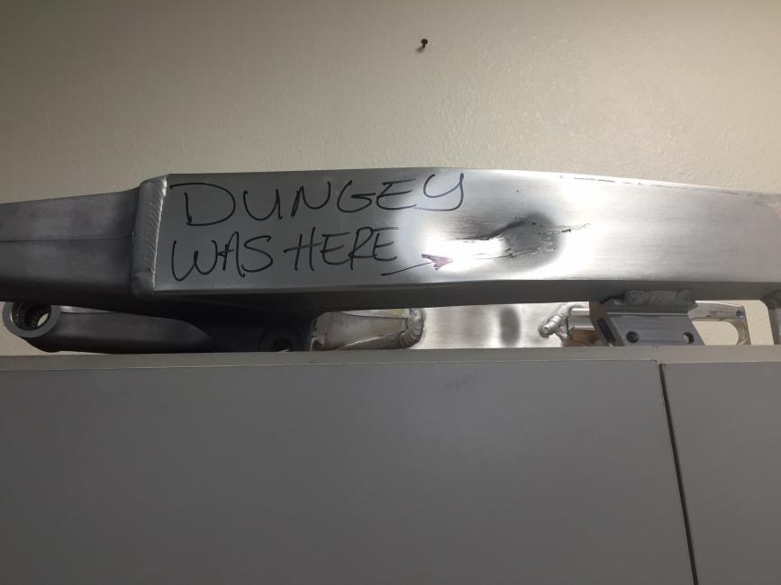 How hard did Ryan Dungey hit Stewart? Hard enough to leave a serious mark.