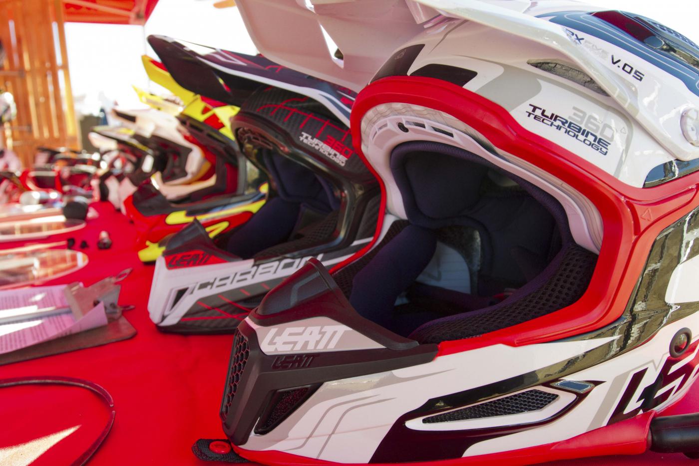 Leatt's new helmet comes in an array of different colors.