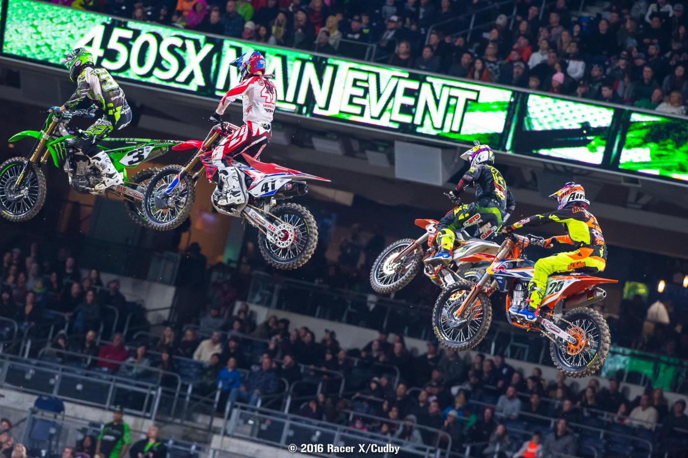 A lot of talent in this 450 field.