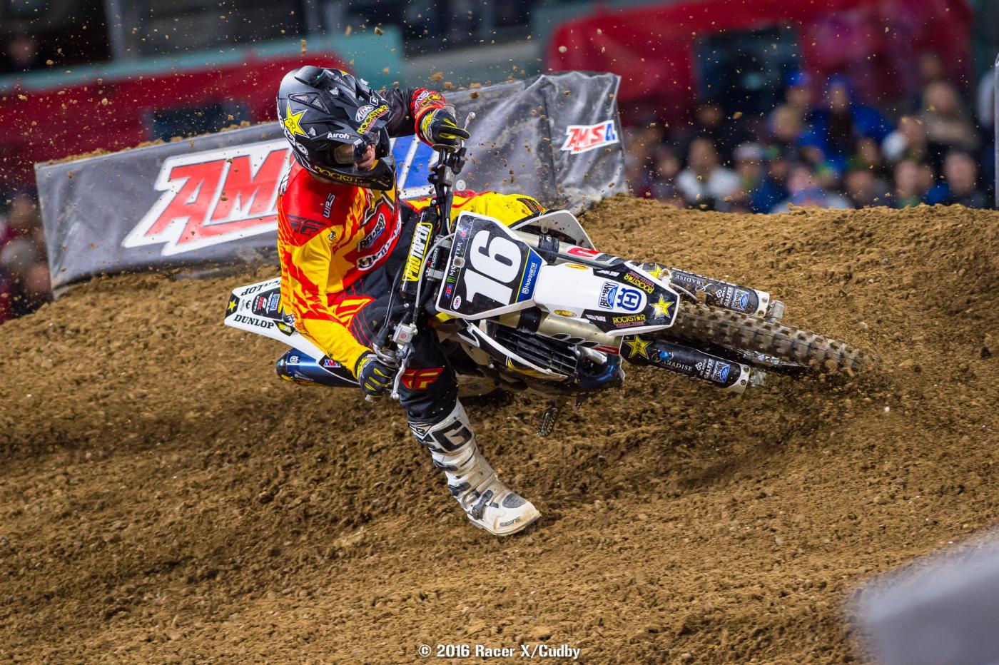 A mistake cost Osborne a podium.