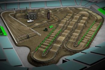 Anaheim 2 Animated Track Map