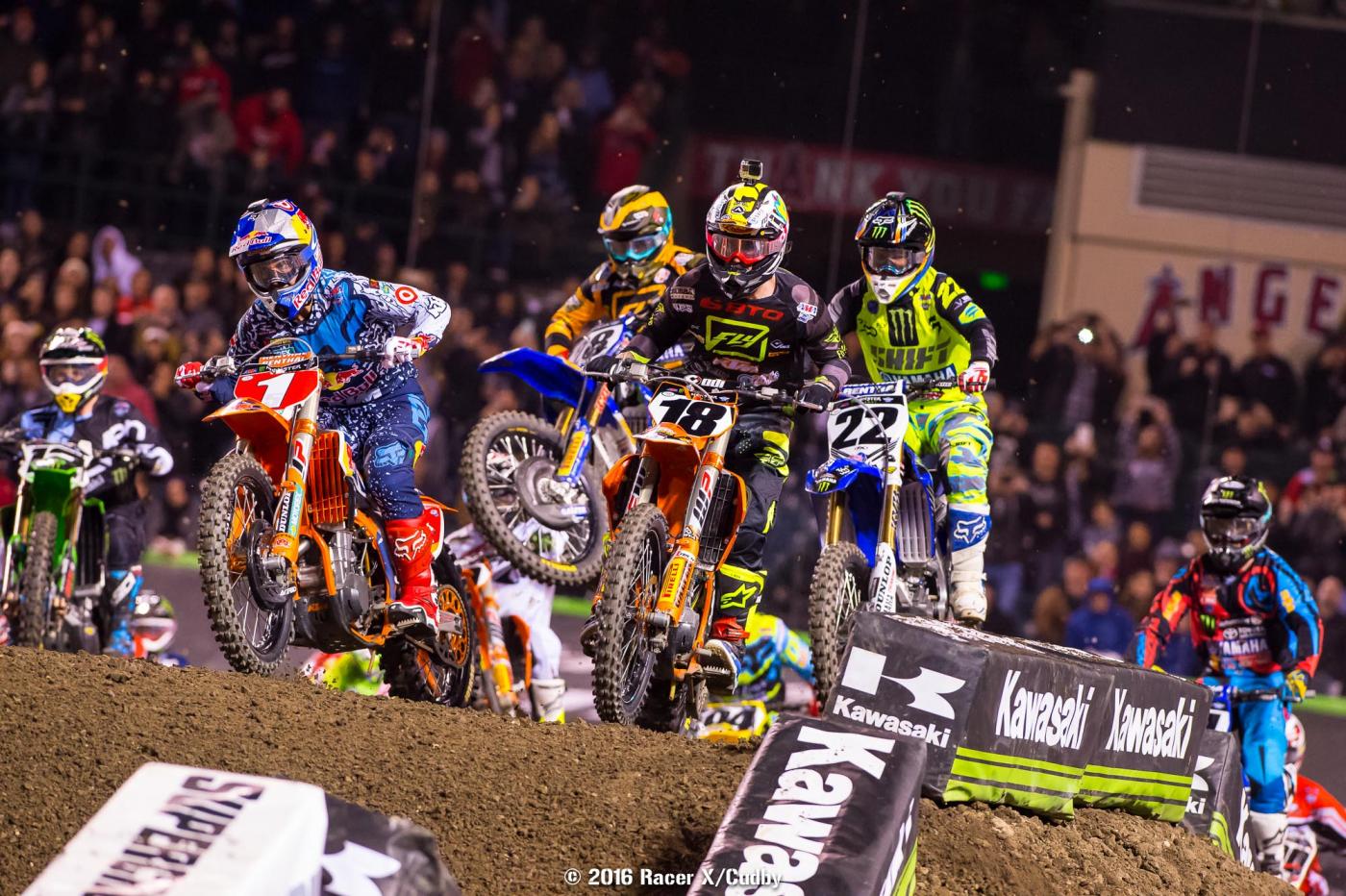 Millsaps captured the early lead.