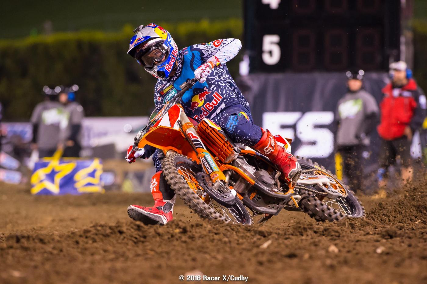 Dungey got Millsaps four laps in.