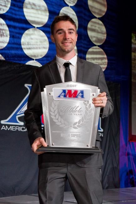 Sipes was named ROTY at the AMA Awards Banquet in Columbus, Ohio.