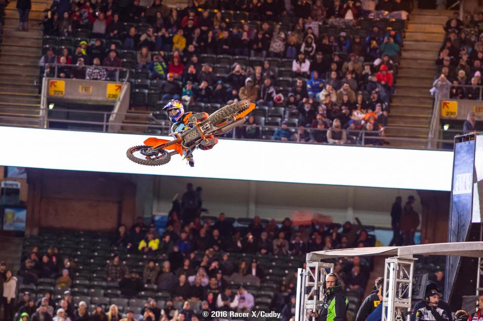 Ryan Dungey is on a three-race win streak.