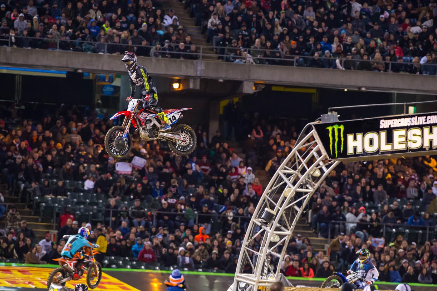 Seely is currently fifth in points.