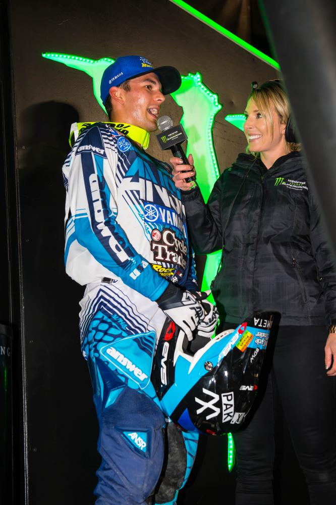 Nichols' first podium.