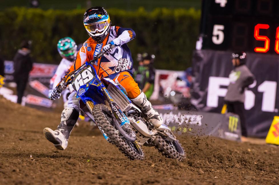 Nichols is currently fourth in 250SX West Region points.