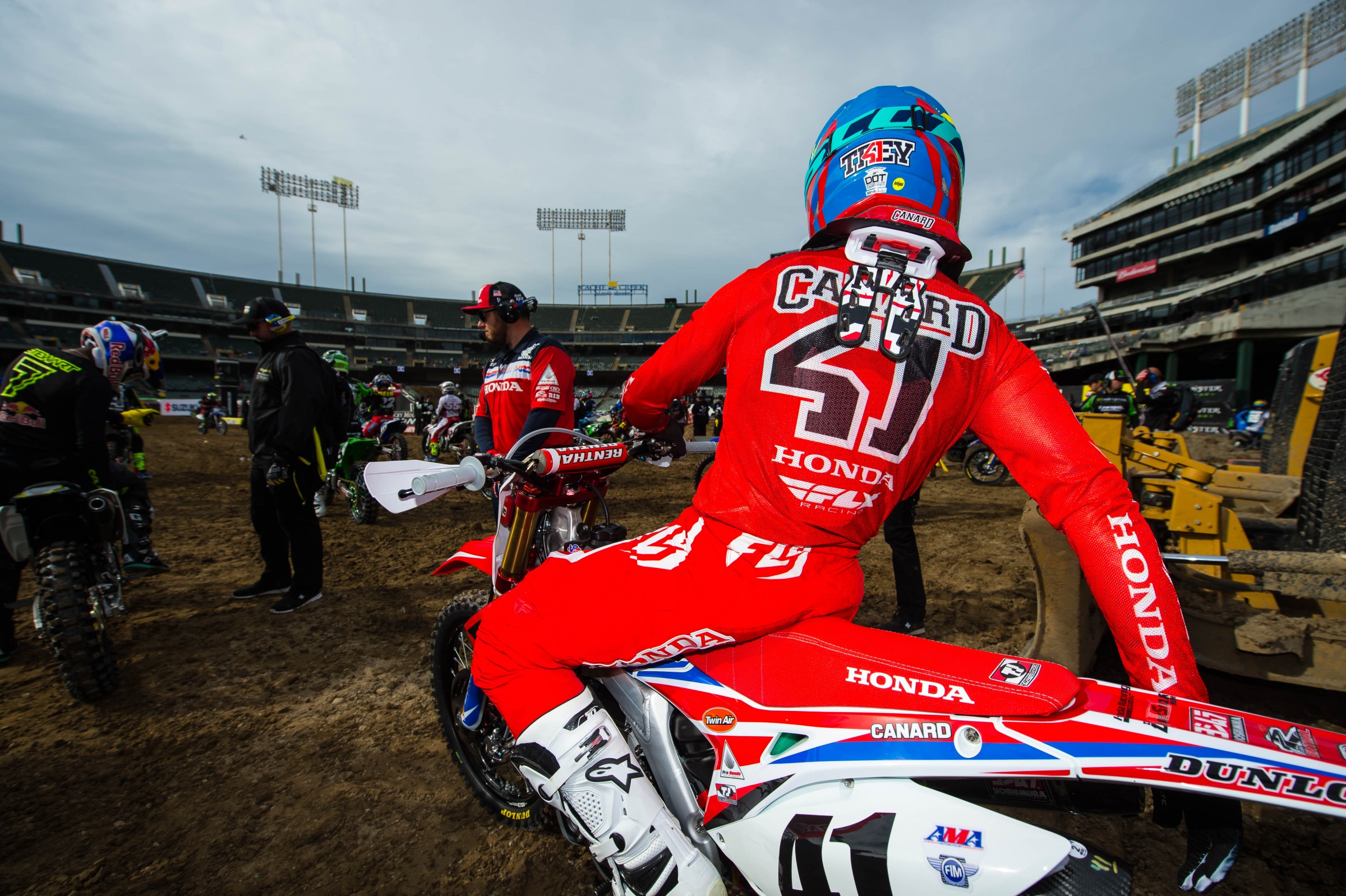 Trey Canard’s injured hand will keep him on the sidelines again this weekend.