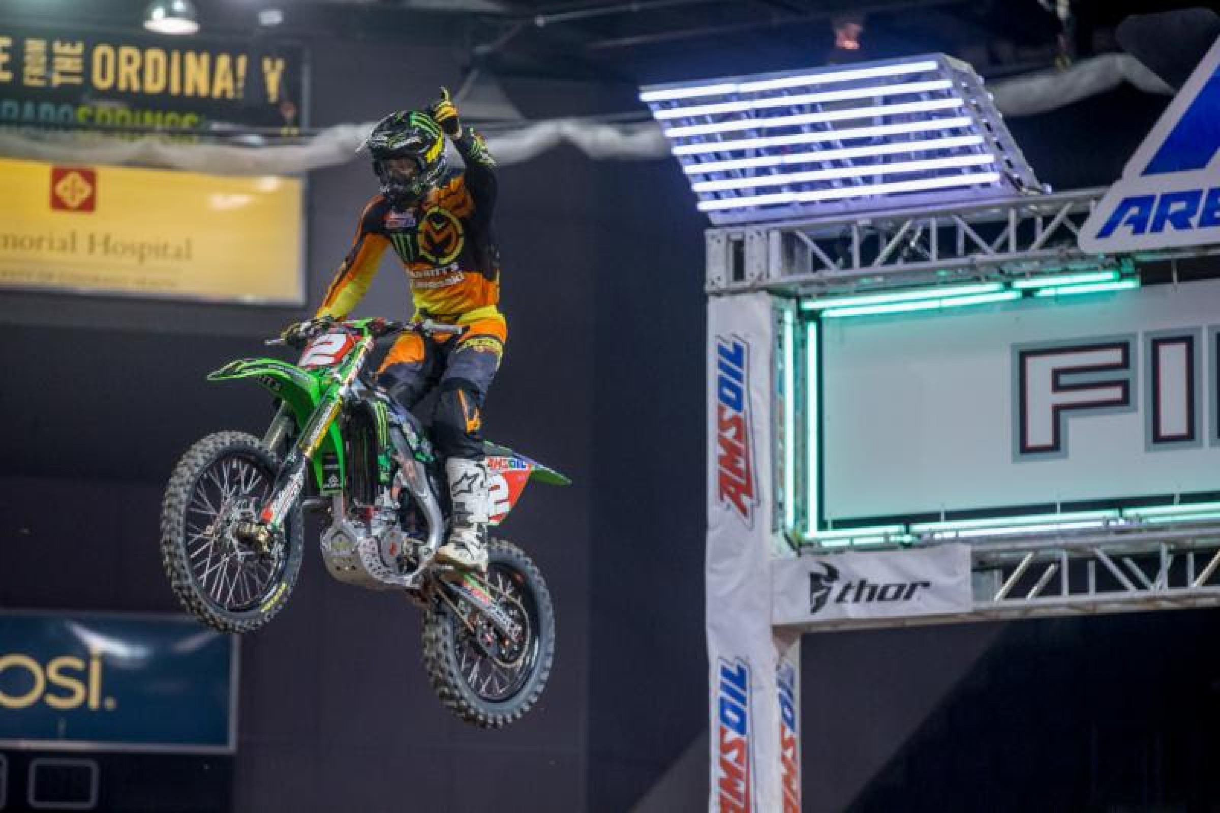 Hayes earned his second win of the season.