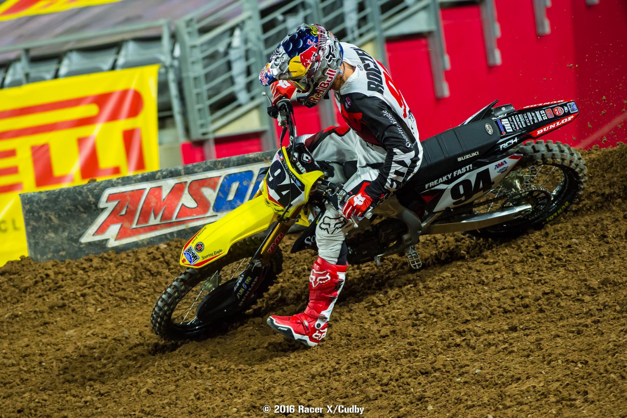 It took awhile but Roczen is finally on the board with a win. 