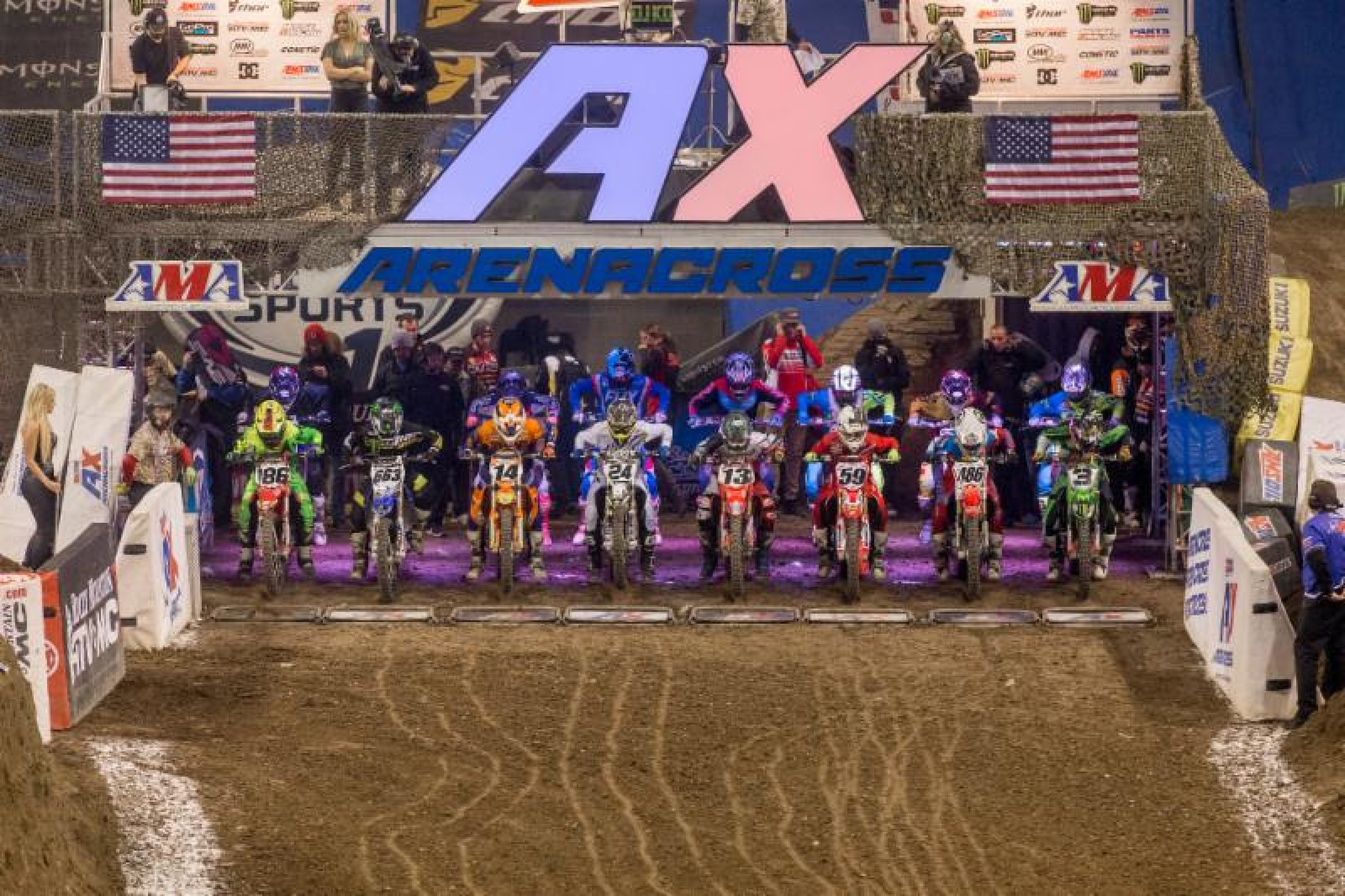 The Military Appreciation Race took center stage on Saturday.