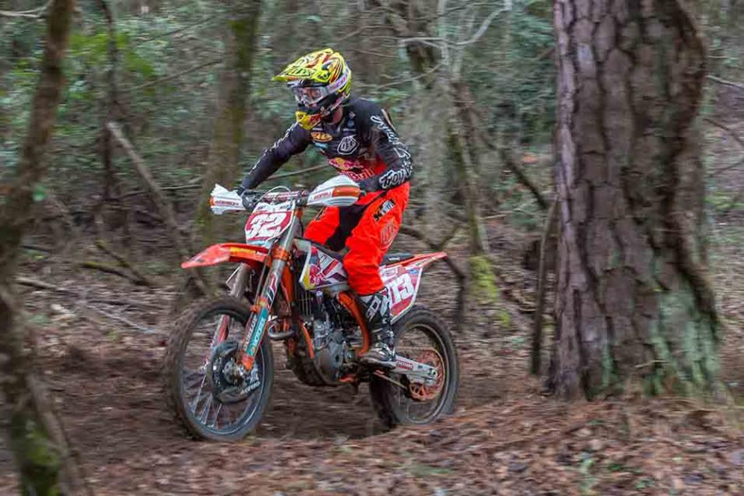 Bobbitt took second at the opening round of the enduro season.