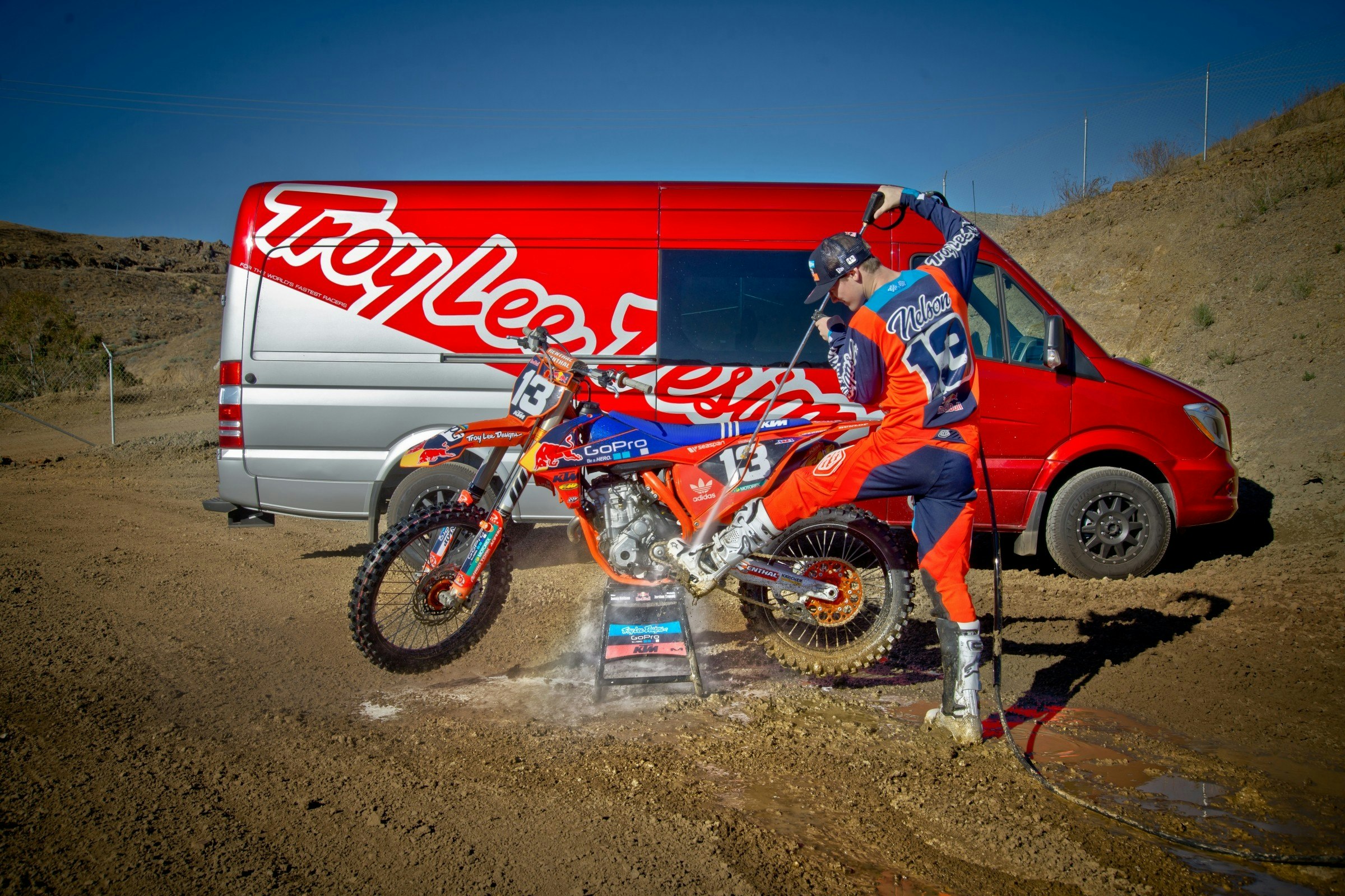 Karcher Partners with TLD Red Bull KTM