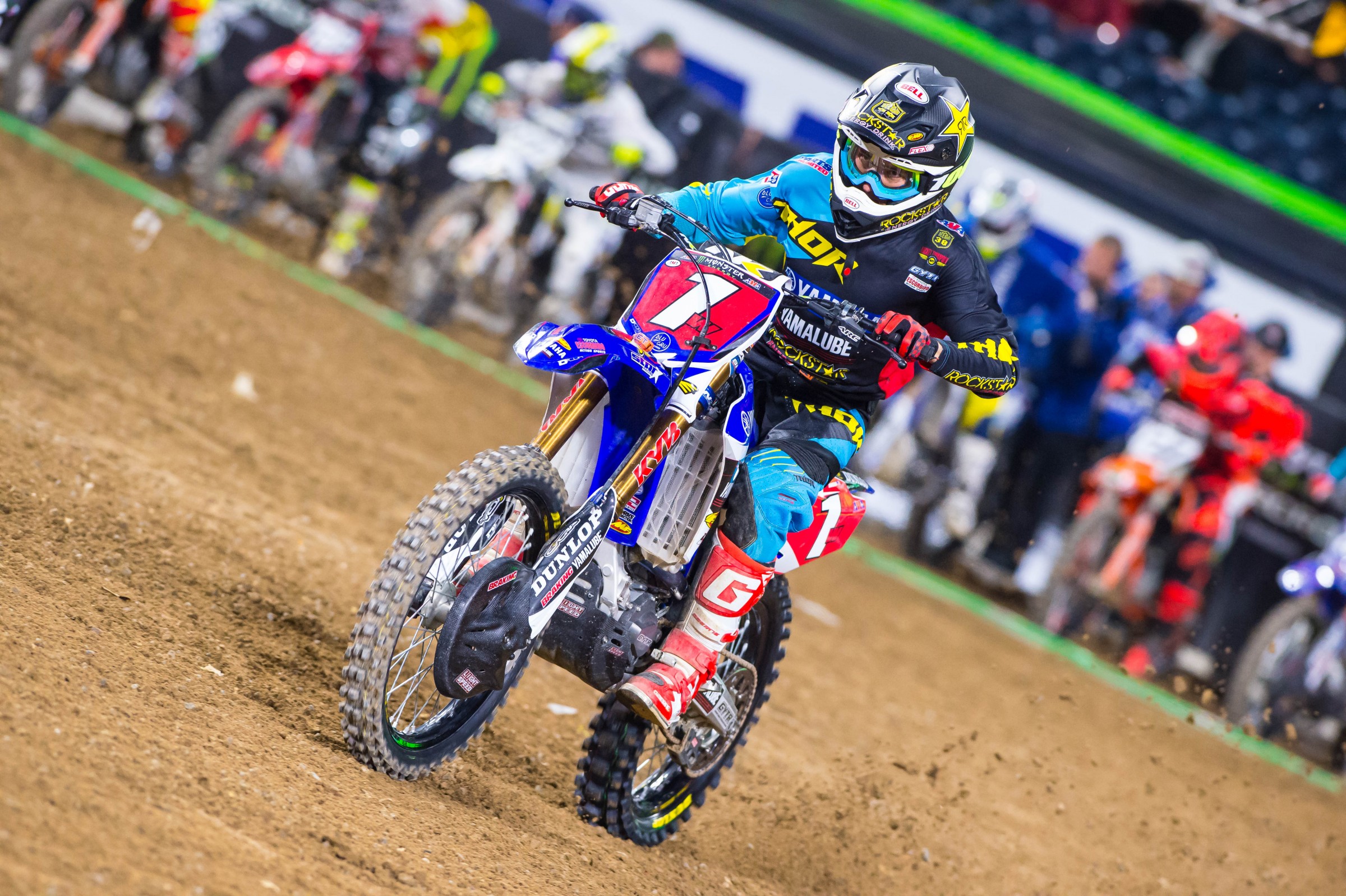 Cooper Webb will have his red plate back this weekend, sharing it with Joey Savatgy.