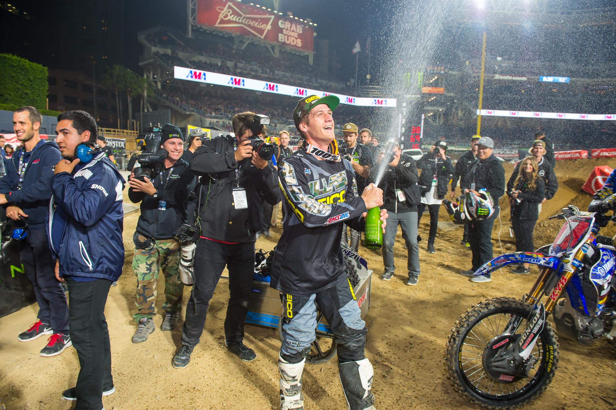 Another podium for Craig.