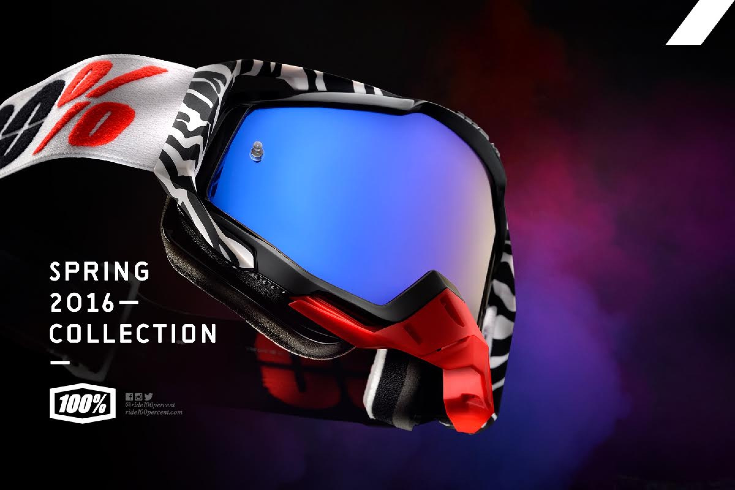 100% Launches New Spring 2016 Goggles