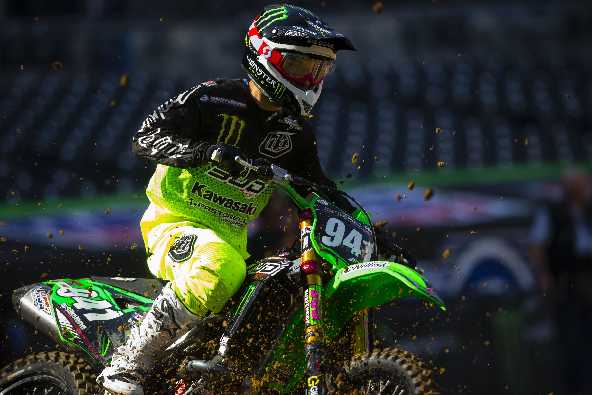 SCOTT Sports Partners with Bud Racing Monster Energy Kawasaki