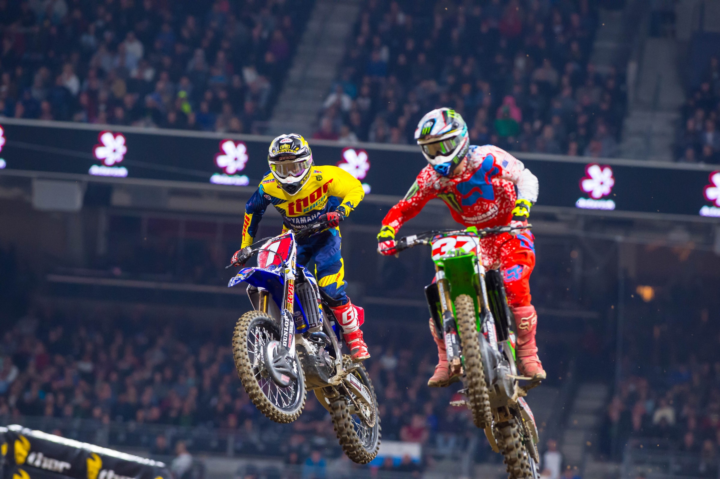 Three points and three rounds are all that stand between Webb (1) and Savatgy (37) for the 2016 250SX West Region title.