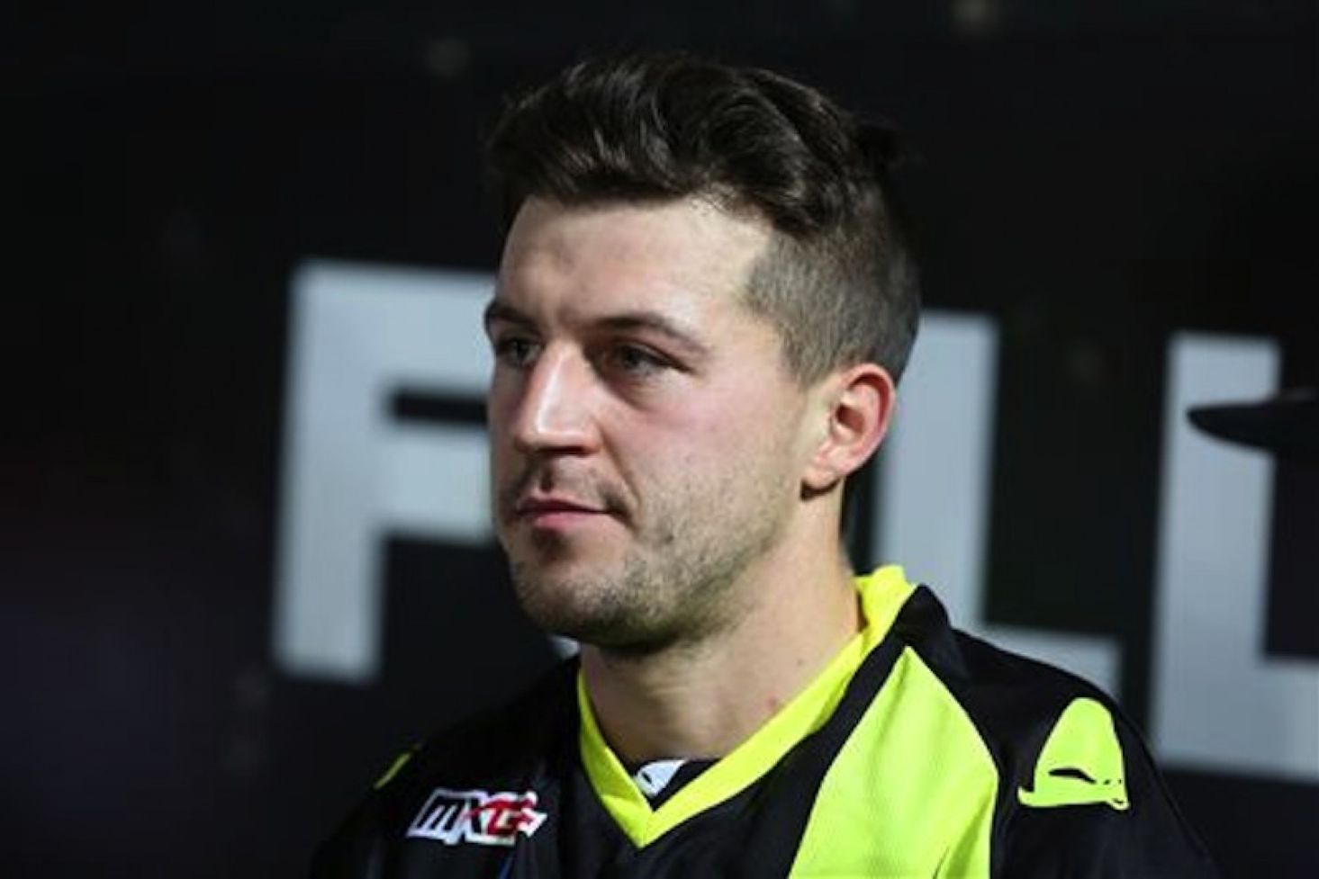 Clement Desalle had a freaky crash at Valence last weekend and suffered a fractured arm.