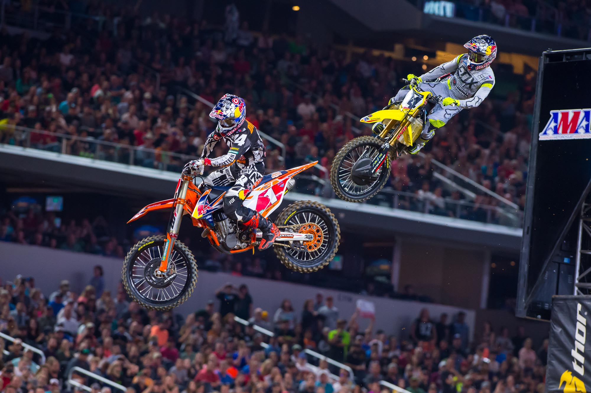 Dungey briefly made the pass.