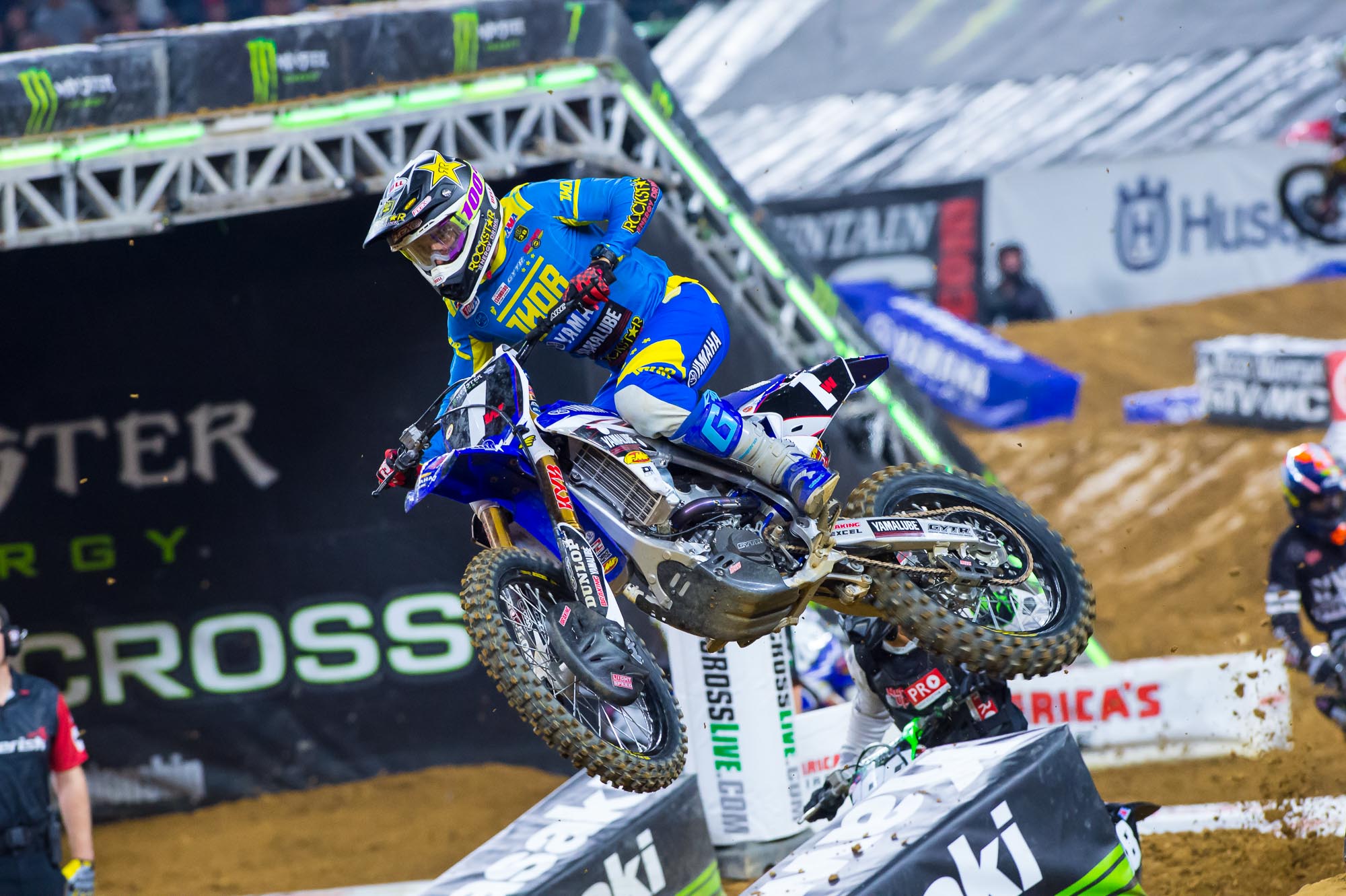 Webb goes into the break with the lead in the 250SX West standings.