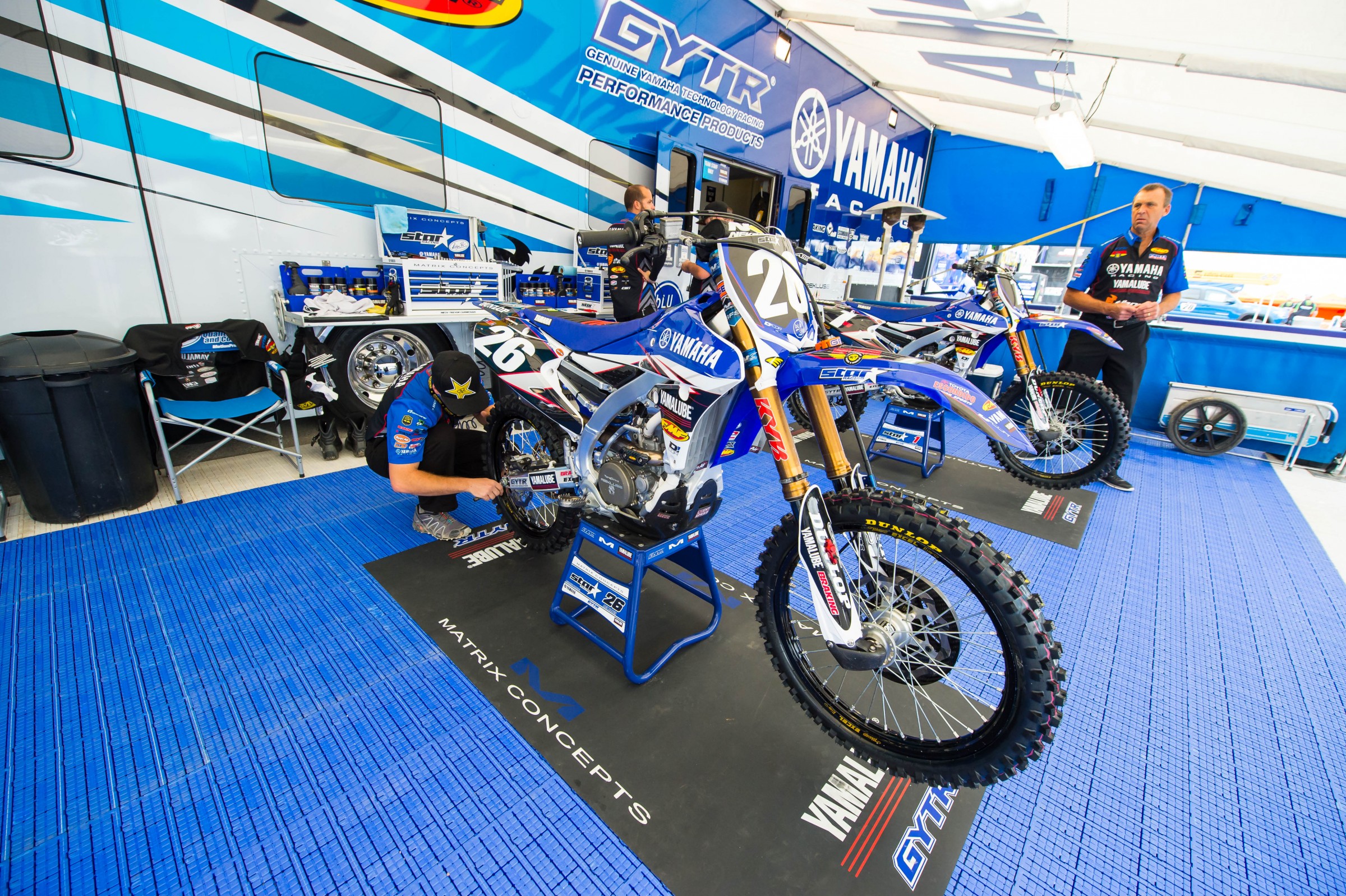 Martin is in his first year with Yamalube/Star Racing Yamaha.