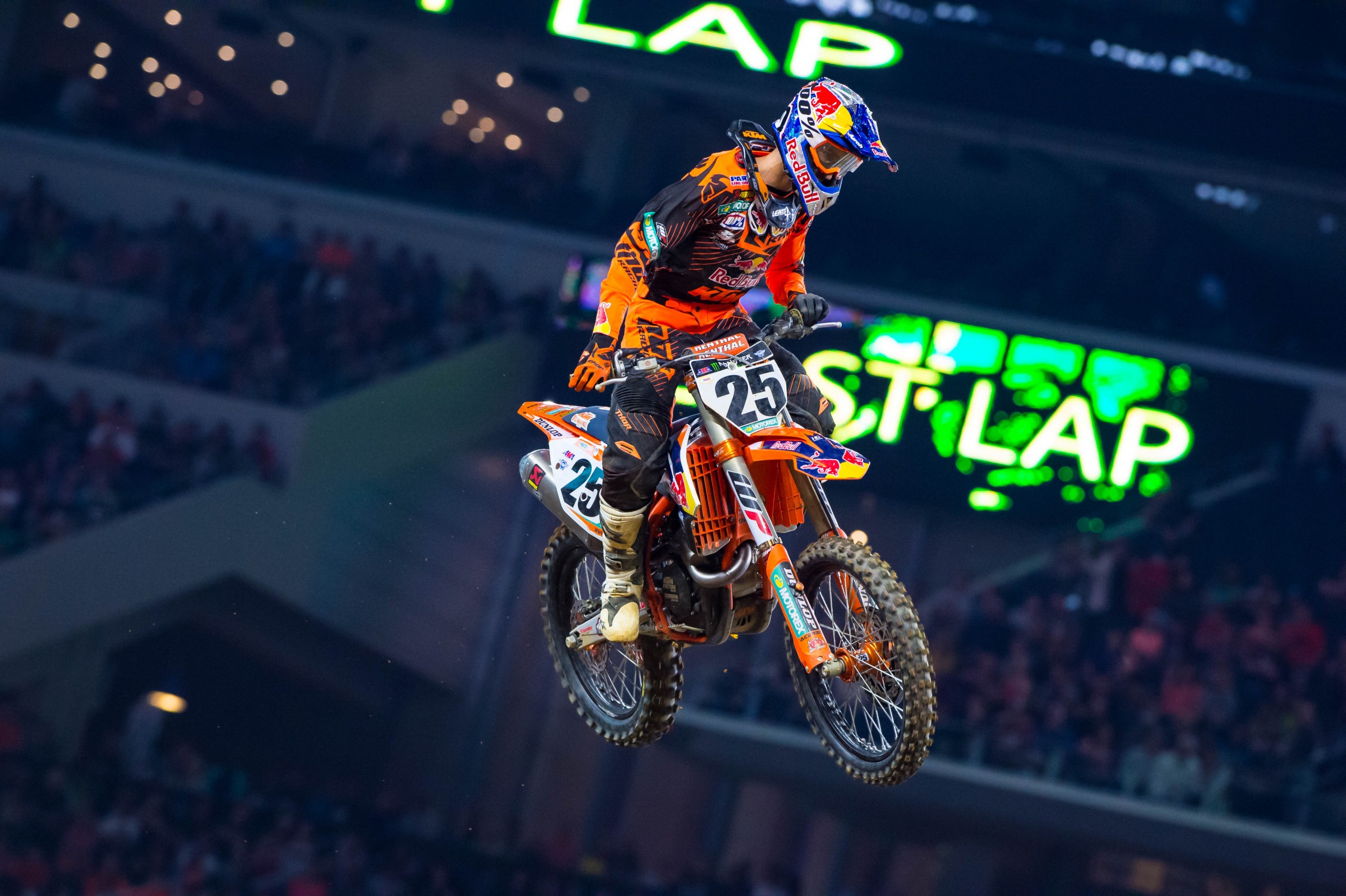Musquin is currently seventh in 450SX points.