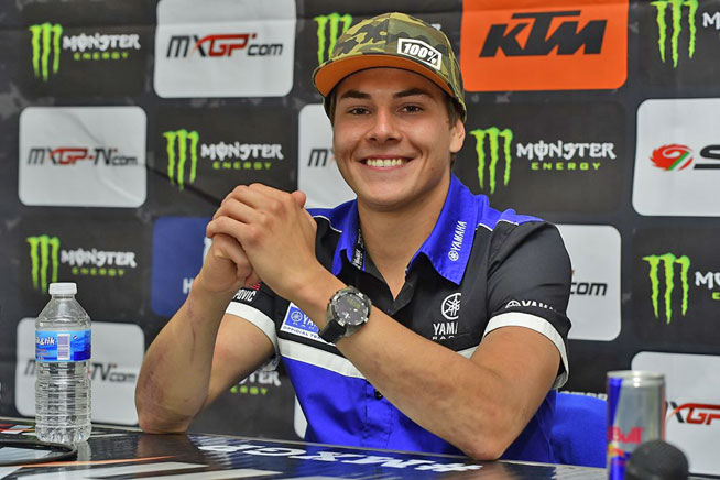 Guillod moves to MXGP in 2016.
