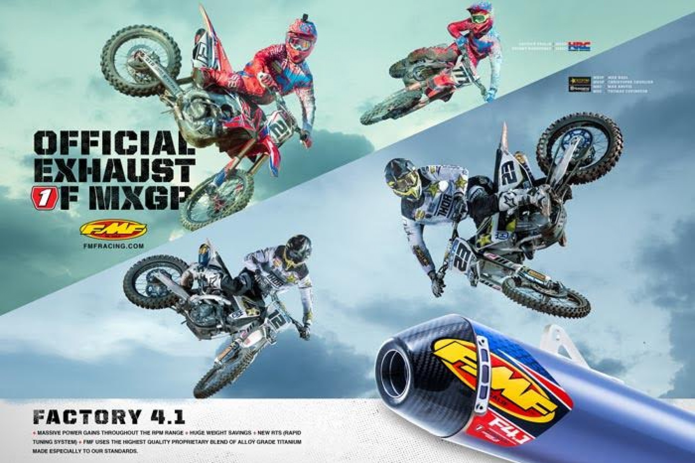 FMF MXGP Teams Announced