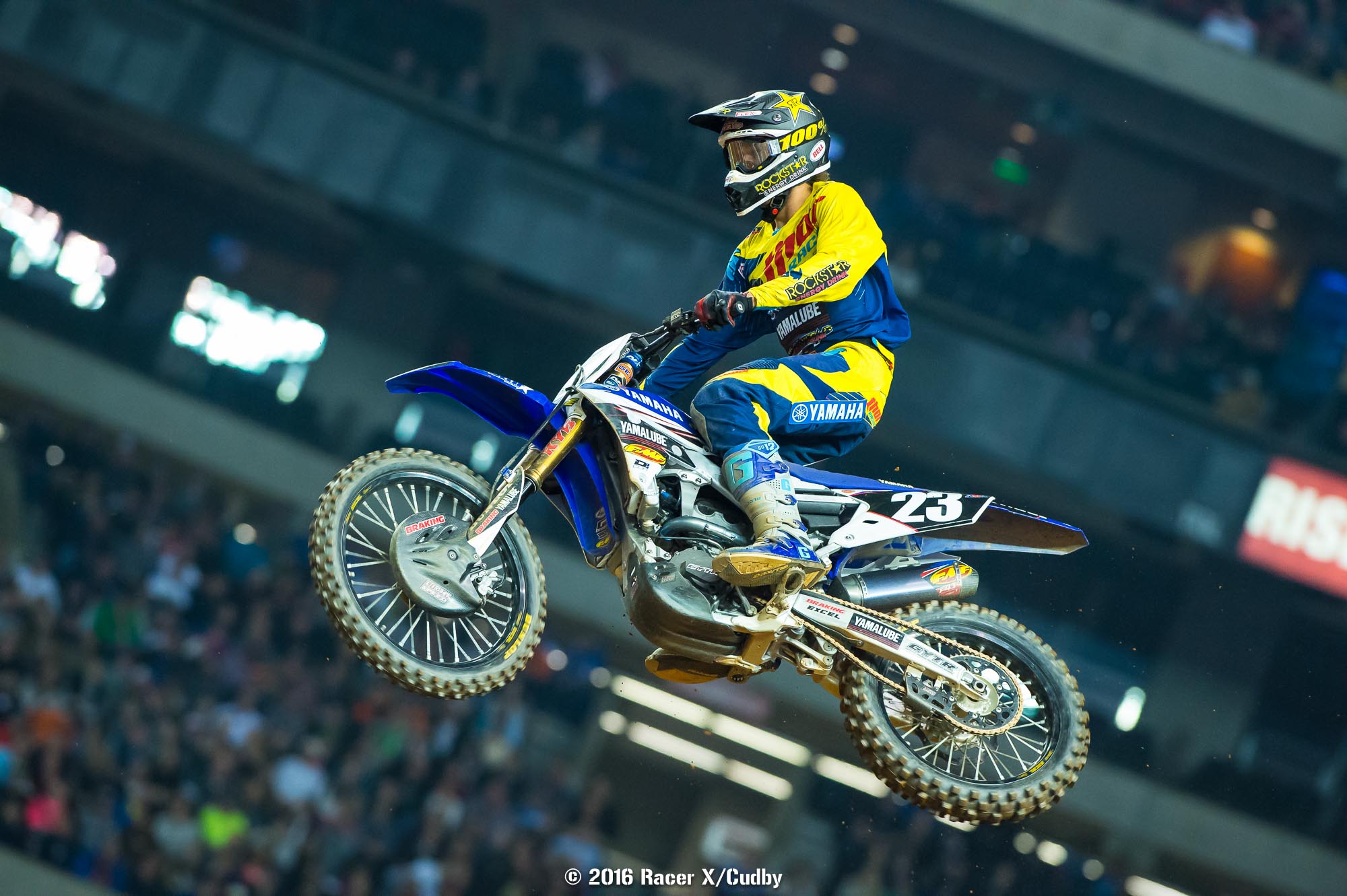 Aaron Plessinger showed great speed en route to third in 250SX.