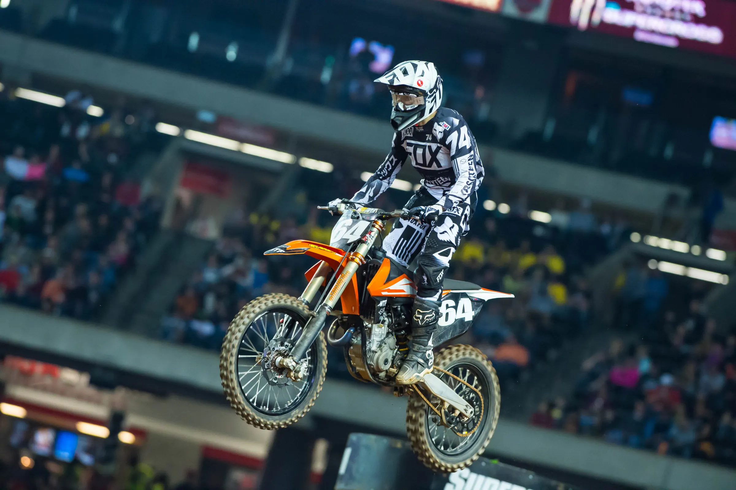 Alix finished 12th at the 250SX East Region opener.