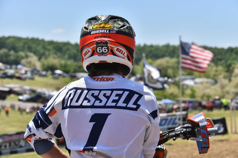 Kailub Russell will attempt to earn the number one plate again this year.