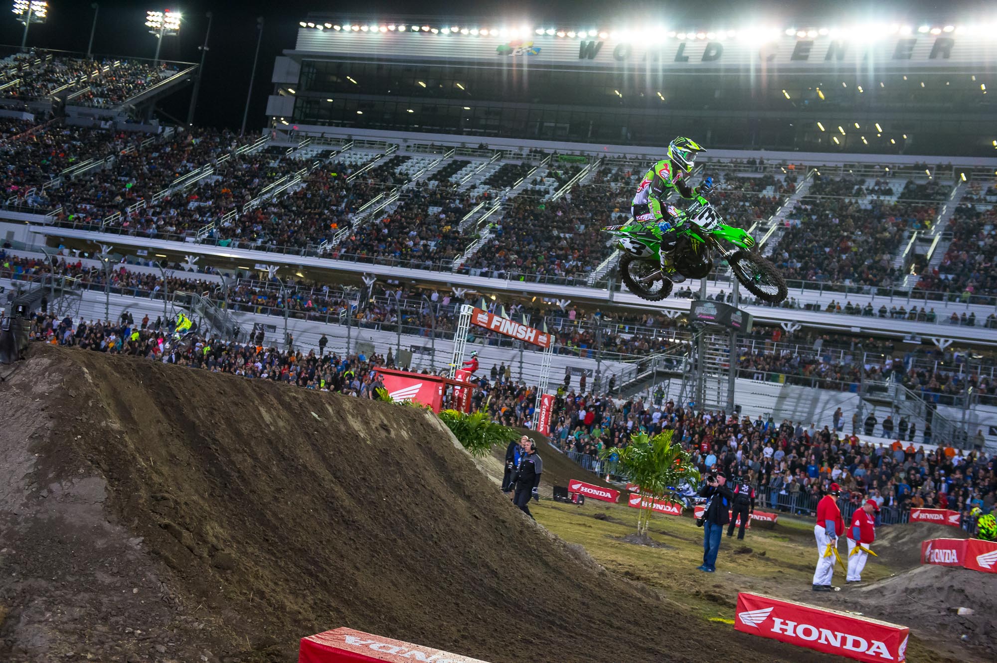 We're still not even sure if there was a problem with Tomac's first eight races with Kawasaki--but we know for sure he' has no troubles now.