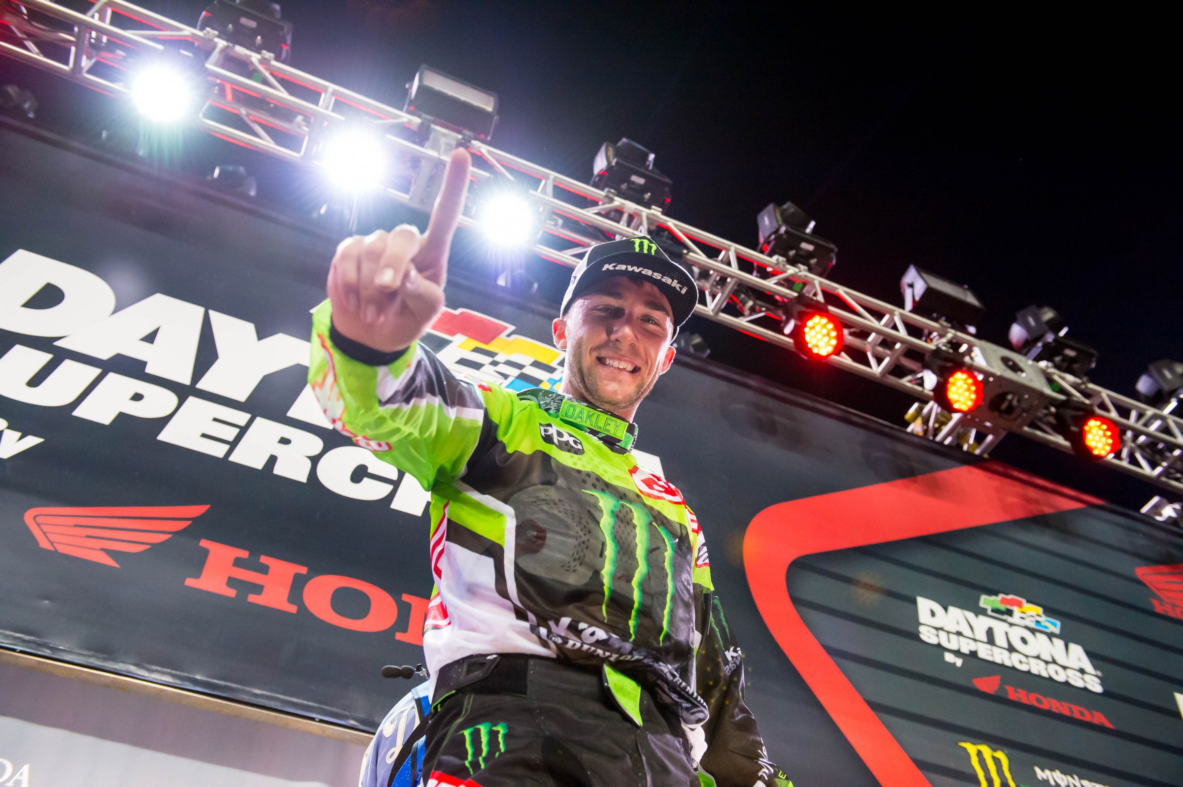 Win number one for Tomac in 2016.