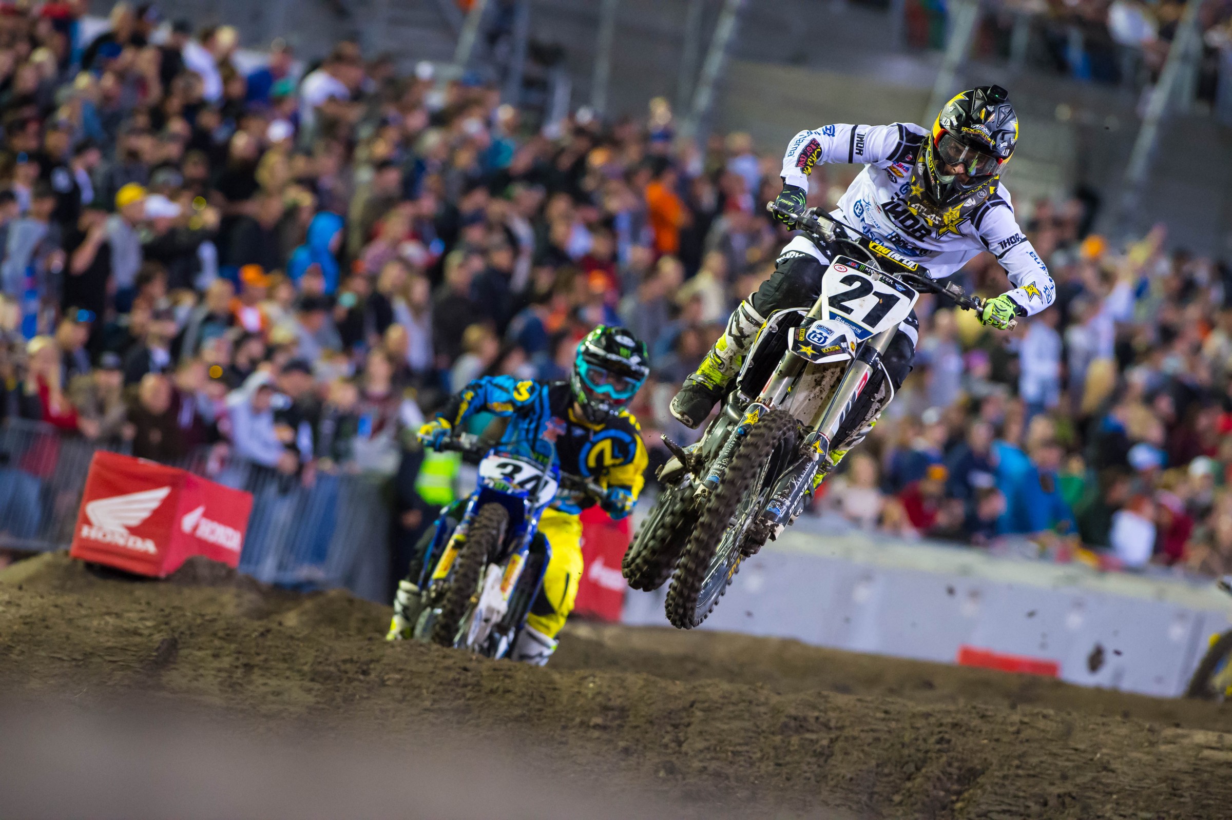 Anderson is 3rd in 450SX points.