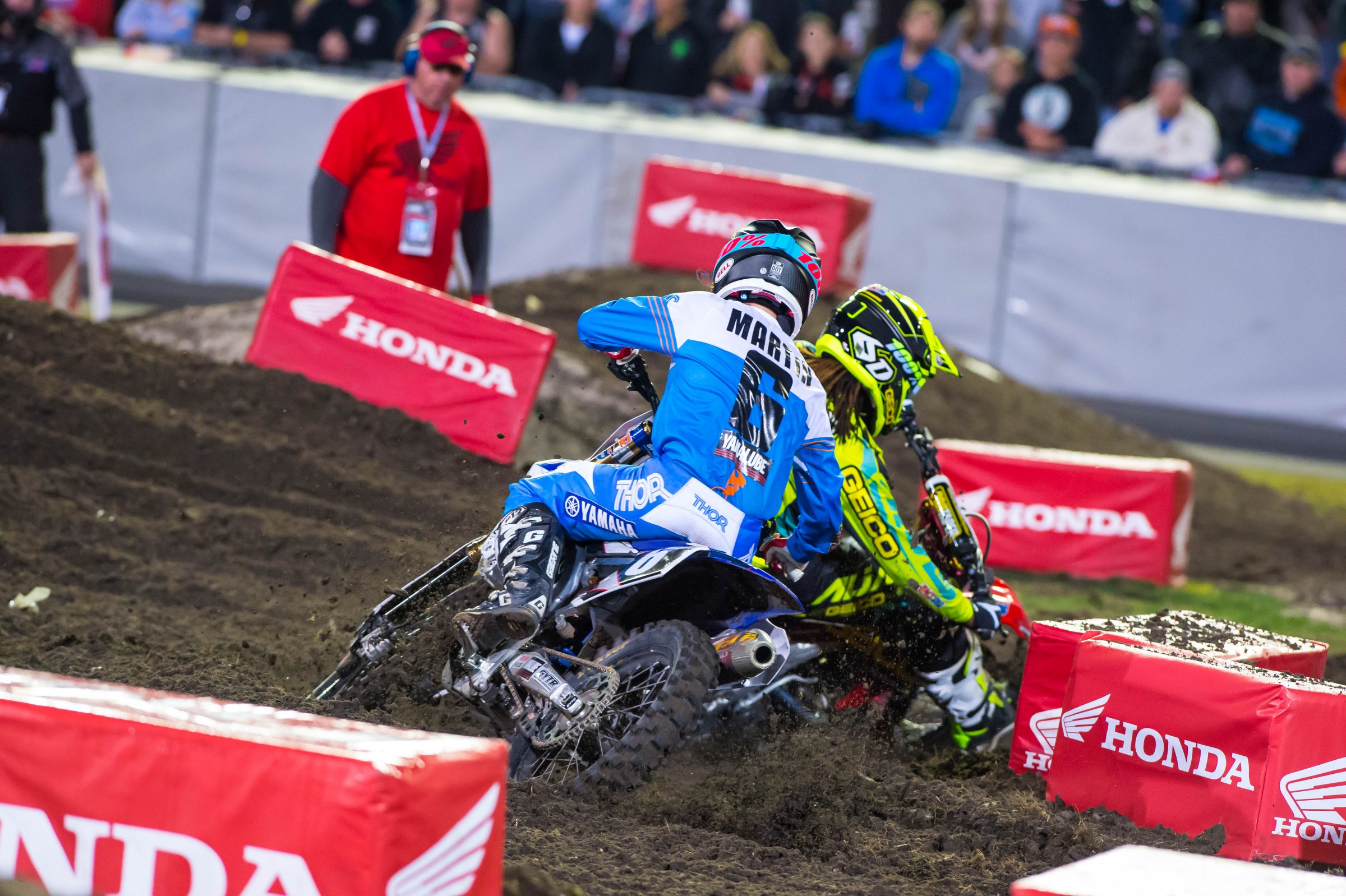 Getting the lead was an inside job.