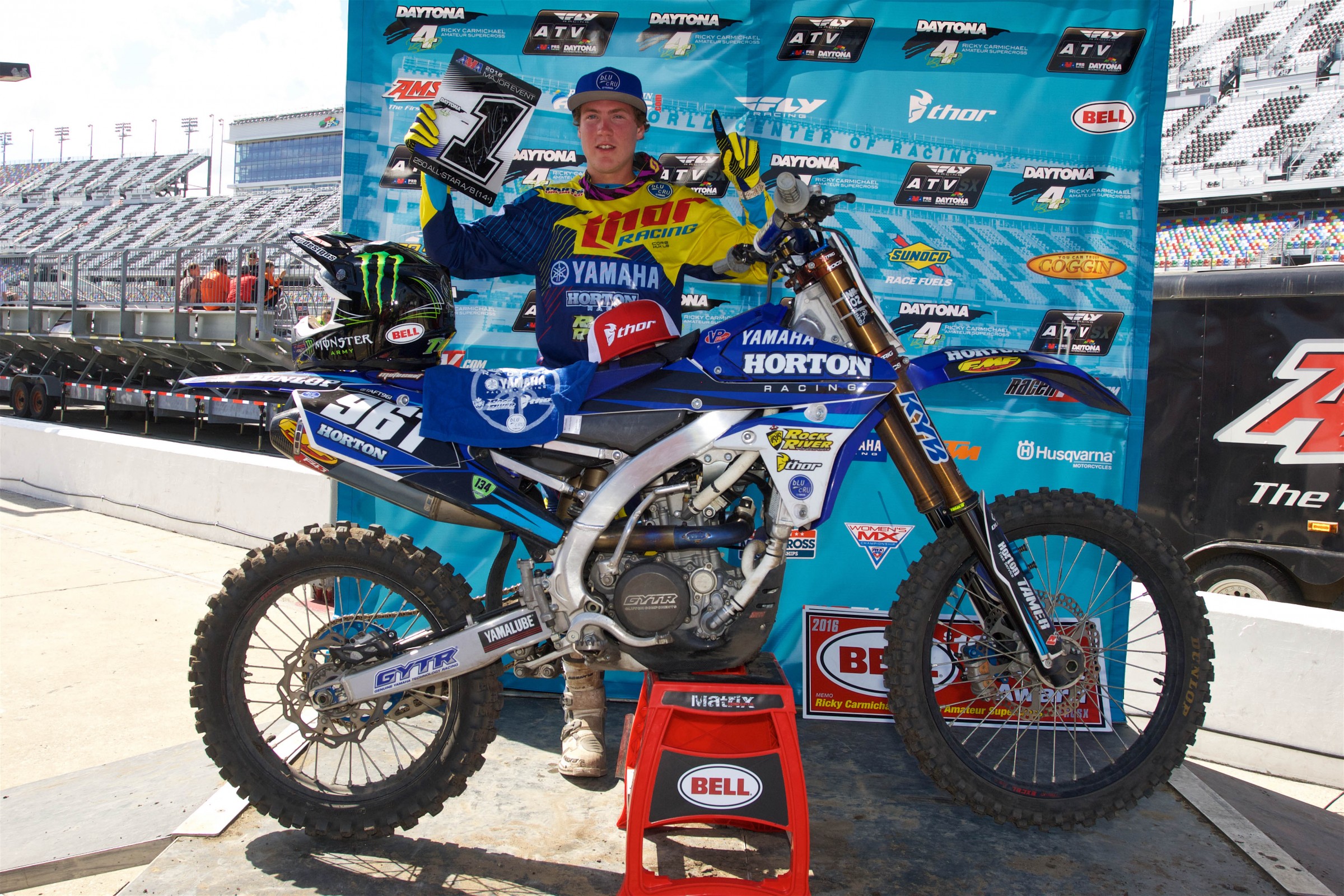 Bradley Taft took the coveted 250 A/B All Star win.