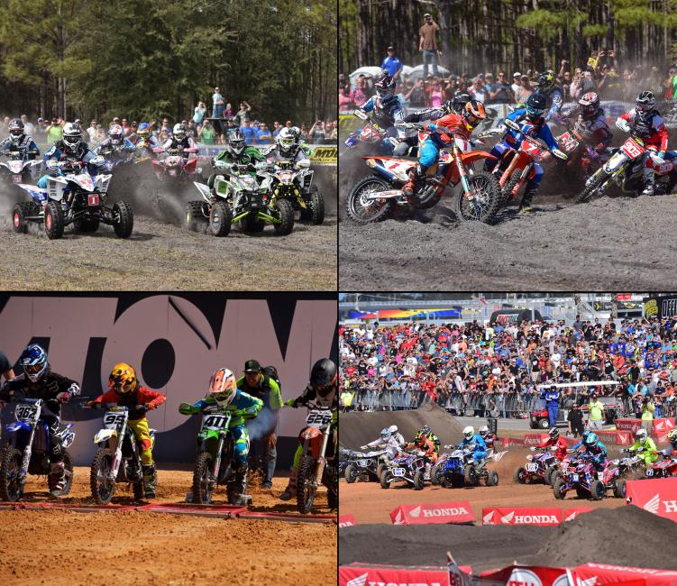 Thousands of AMA racers competed in Central Florida this past weekend.