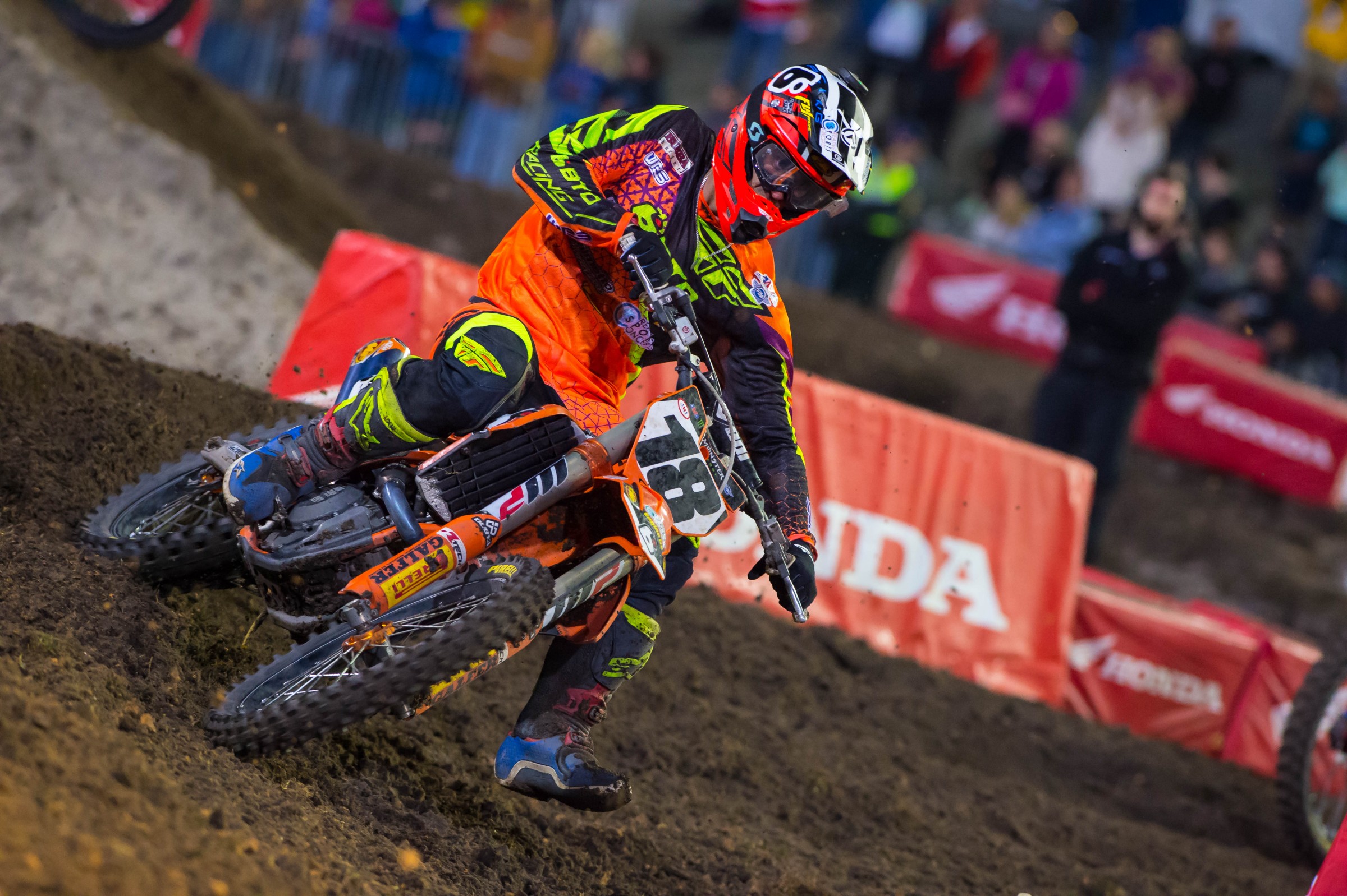 Davi Millsaps crashed on the last lap of the Daytona SX and will miss Toronto.