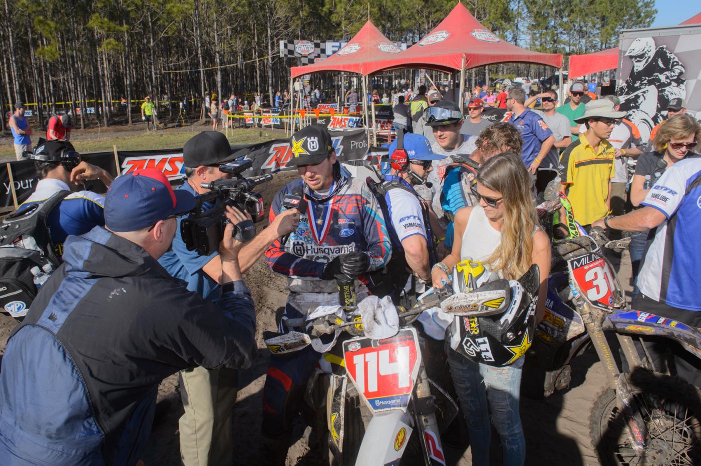 Strang took home another win in GNCC racing.