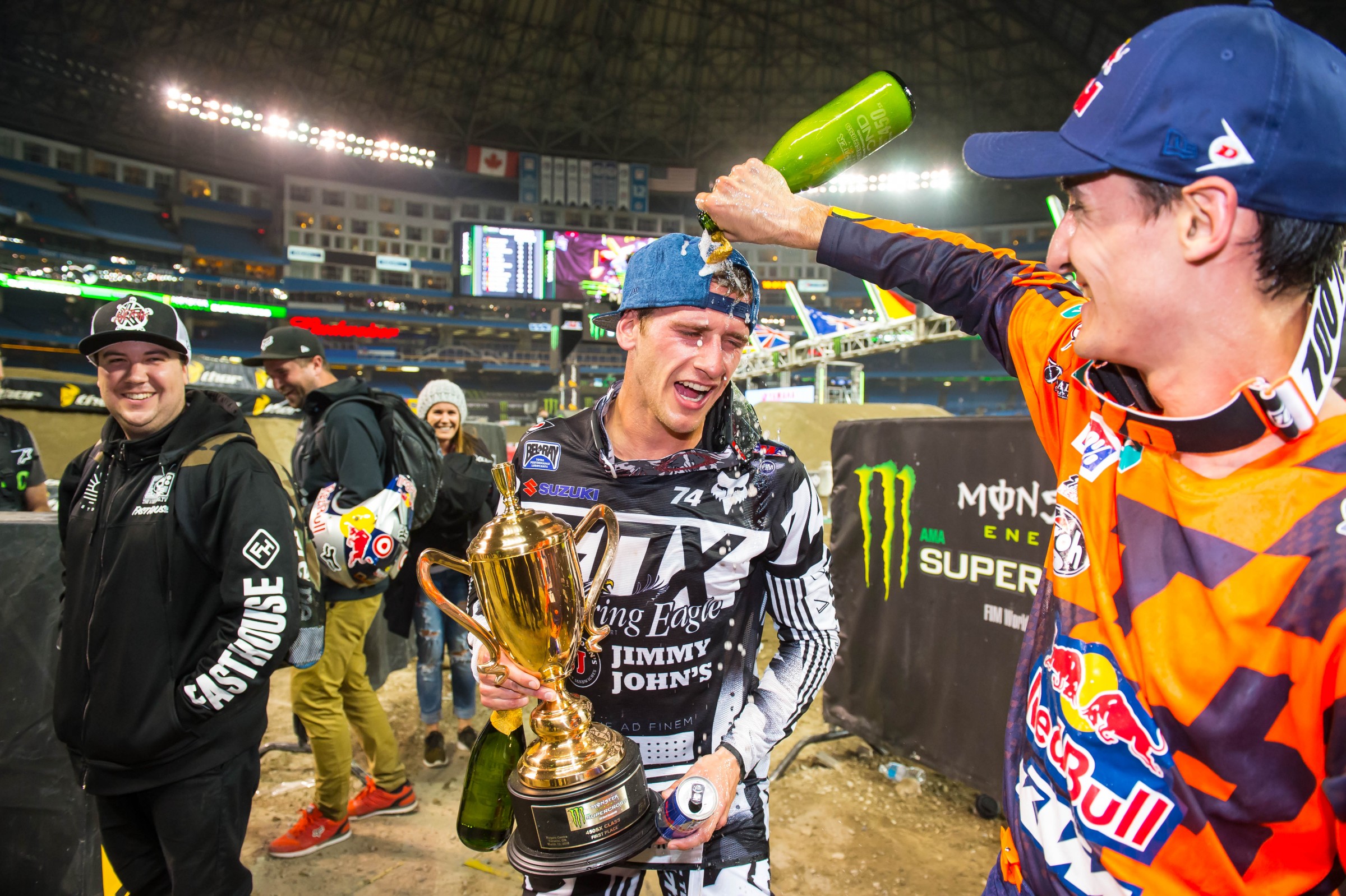 The win was Roczen's third of the season.