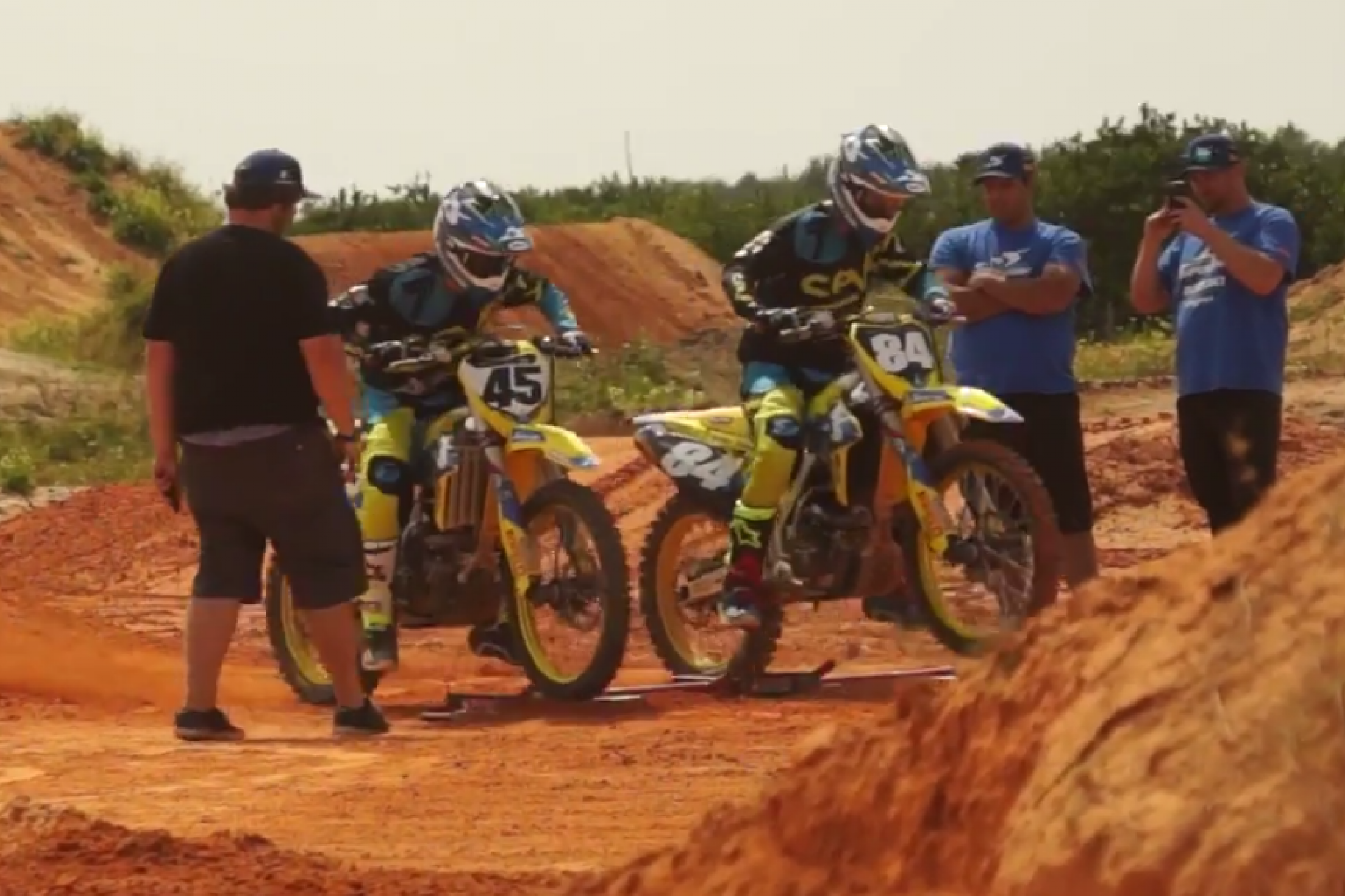 Motorcycle Superstore Suzuki Rides the Stewart Compound