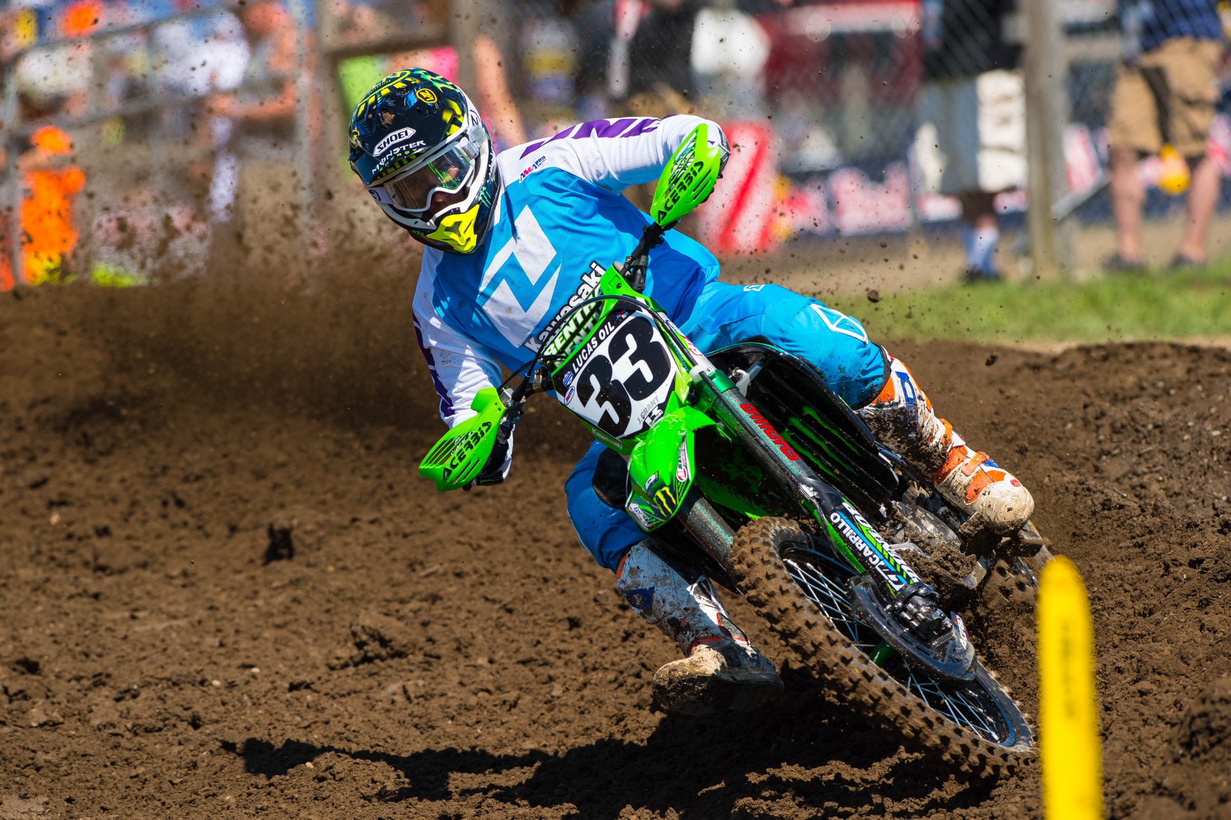 Grant is back with Monster Energy Kawasaki.