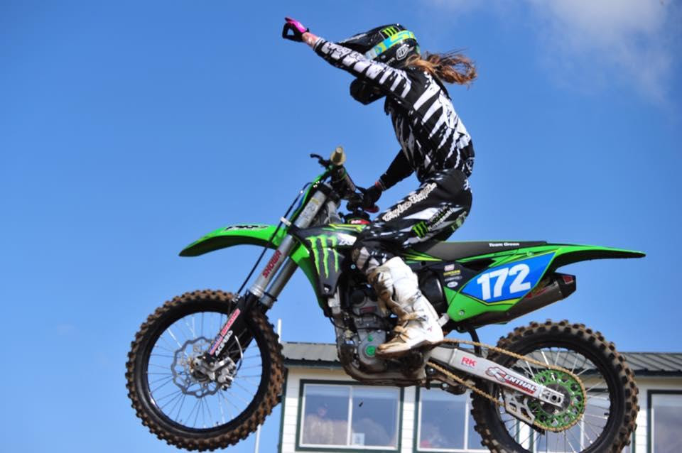 Hodges earned a perfect 1-1 score in her WMX debut at Freestone.