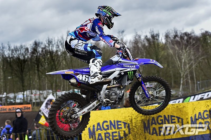 Febvre in practice at Valkenswaard. Racing begins today at 7 a.m. EST.