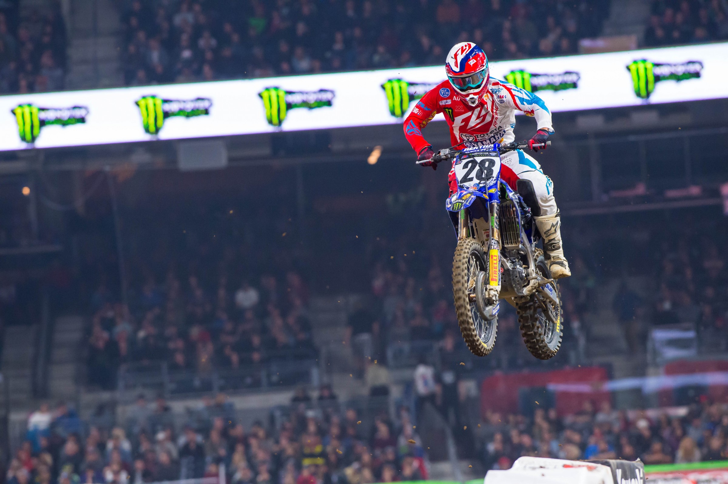 Peick is currently 12th in 450SX points.