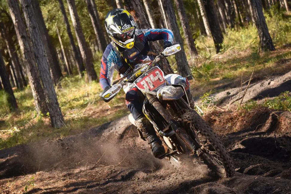 Strang has the&nbsp;point's lead through three rounds of GNCC racing.